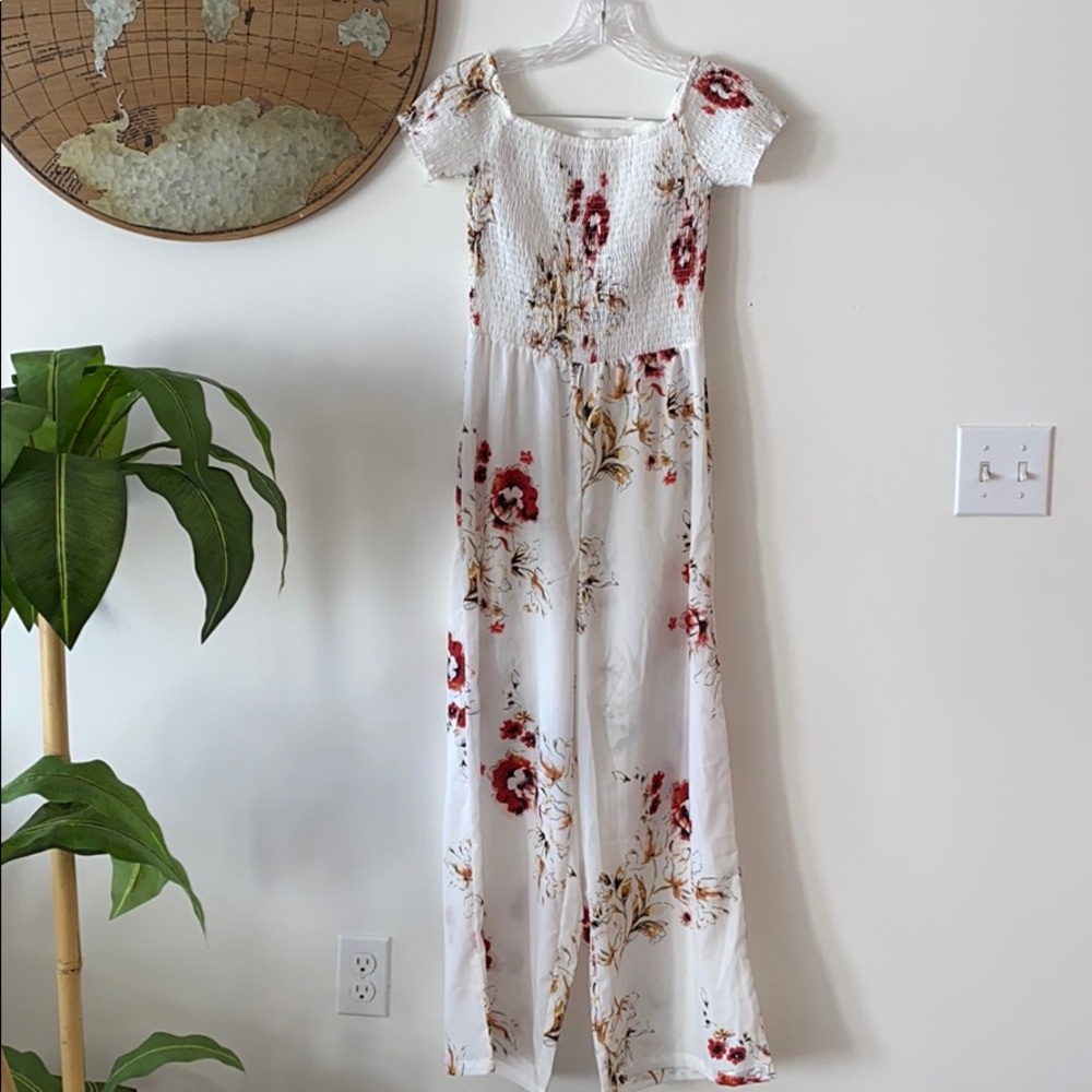 Floral Jumpsuit